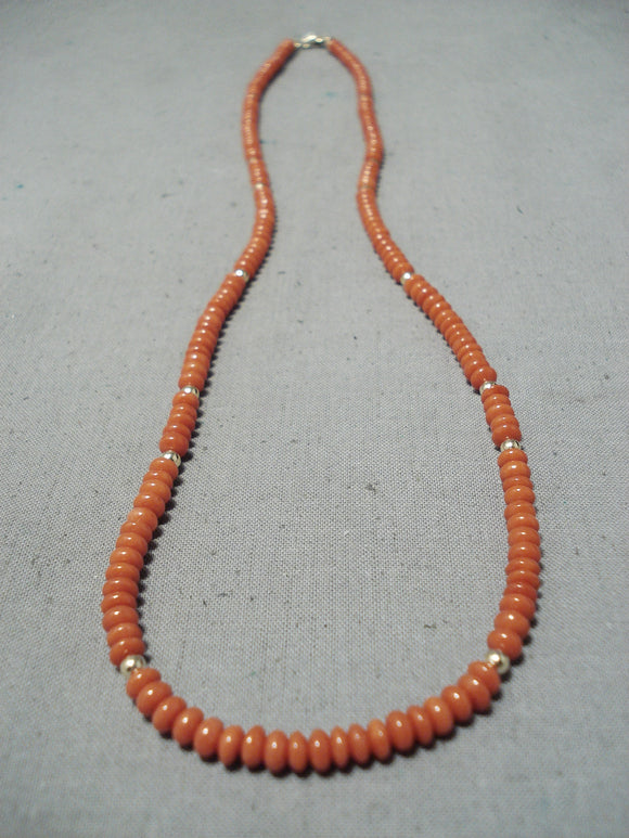 Coral Beaded Choker, Orange Coral Necklace, Vintage Jewellery Gift, Round  Coral Beads, Wedding Necklace, Bohemian Style, Summer Beads - Etsy | Beaded  necklace, Coral necklace, Orange coral necklace
